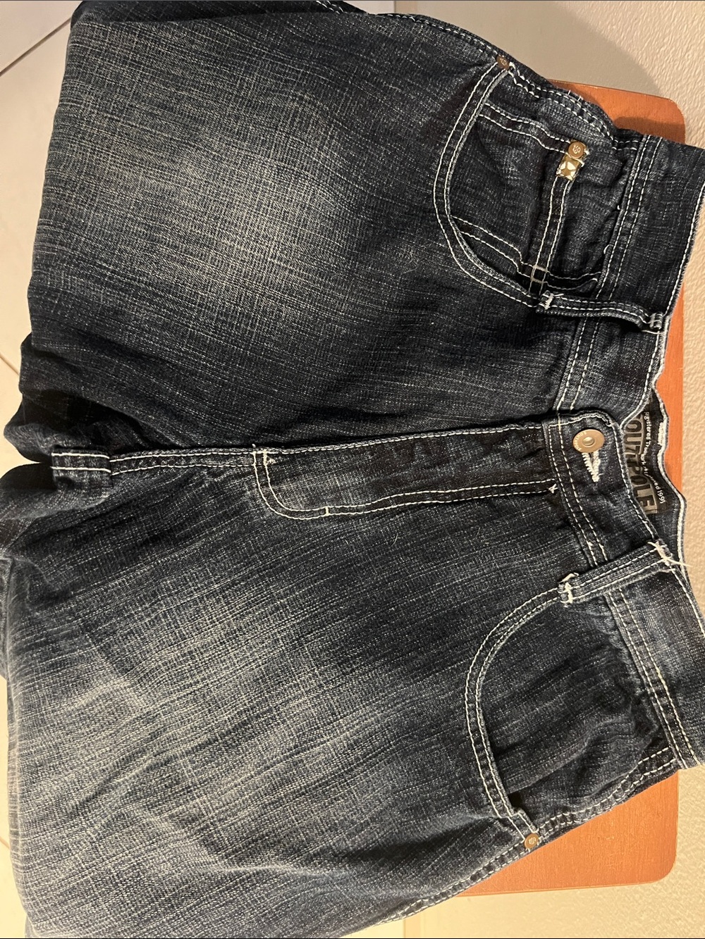 Relaxed Fit Men's Washed Black Denim Jeans